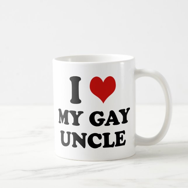 Homosexueller Onkel Kaffeetasse (Rechts)