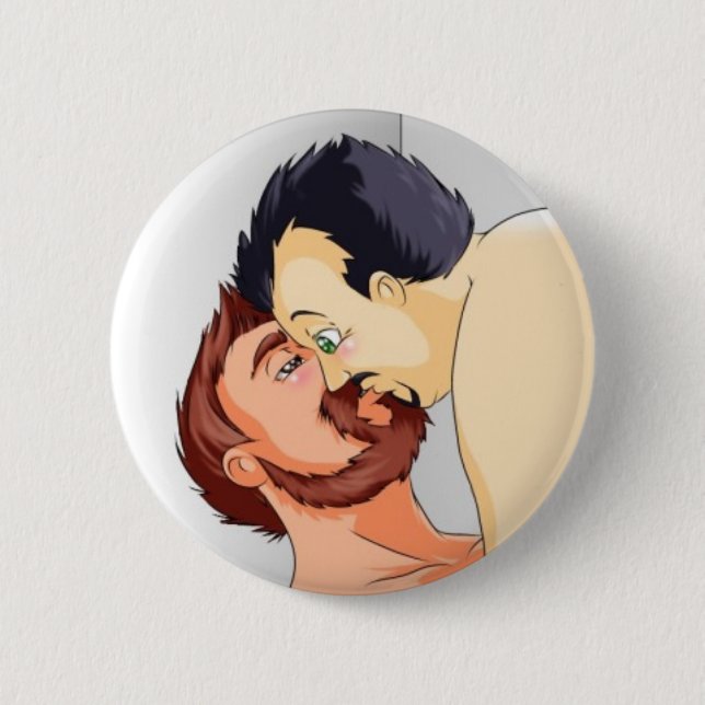 homosexueller persönlicher Freifahrausweis mit Button (Vorderseite)