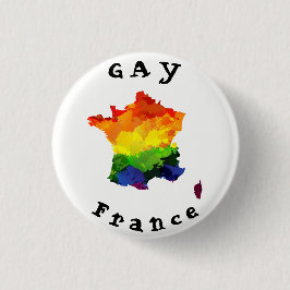 HOMOSEXUELLES Frankreich-Abzeichen Button