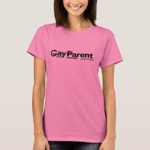 Homosexuelles Logo-Shirt der Elternteilzeitschrift T-Shirt