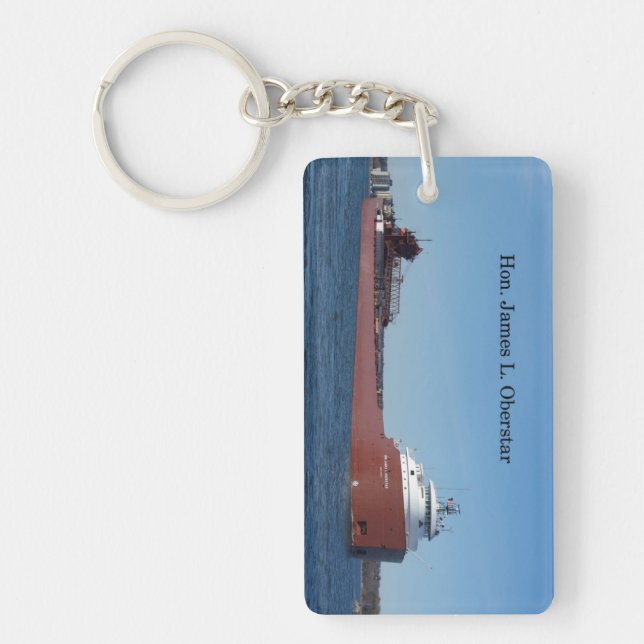Hon James L. Oberstar Rechteck Schlüsselkette Schlüsselanhänger (Vorderseite)