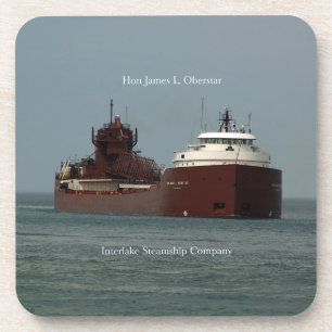 Hon James L. Oberstar Set von 6 Untersetzer aus Ku