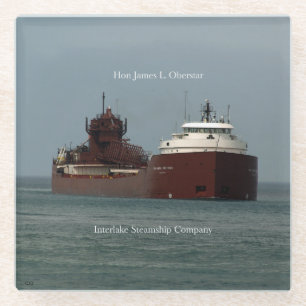 Hon James L. Oberstar-Untersetzer Glasuntersetzer