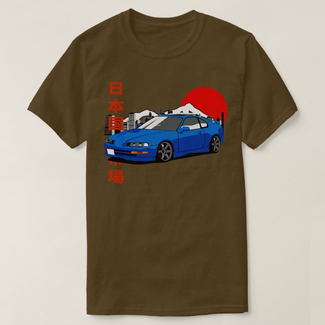 Honda Prelude MK4 19911996 T-Shirt (Design vorne)