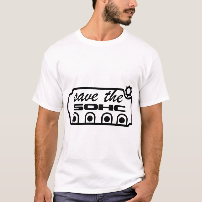 Honda rettete die sohc T-Shirt (Vorderseite)