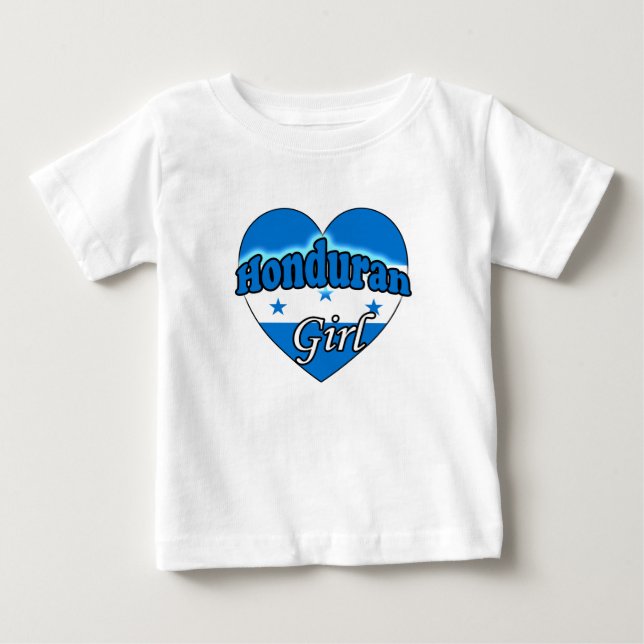 Honduran Girl Baby T-shirt (Vorderseite)