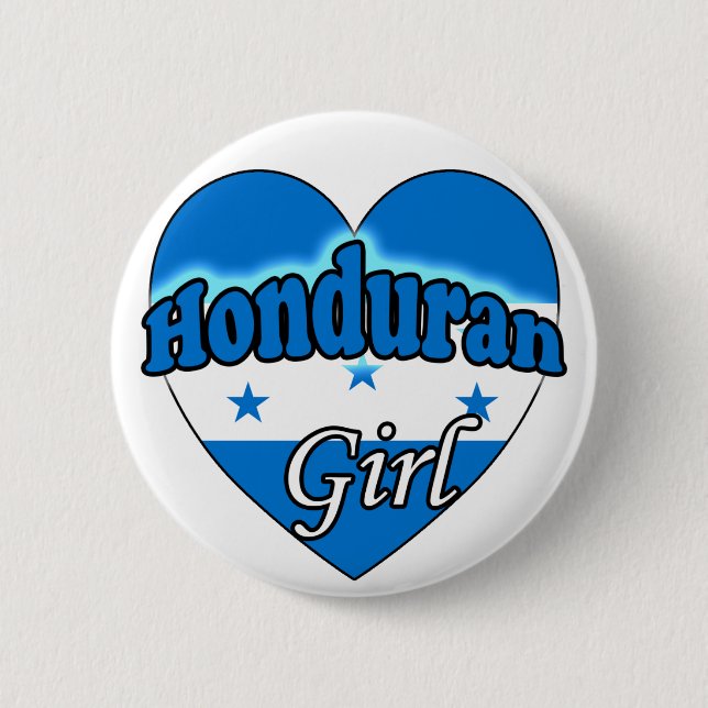 Honduran Girl Button (Vorderseite)