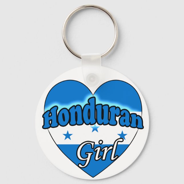 Honduran Girl Schlüsselanhänger (Vorderseite)