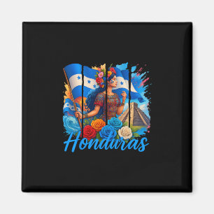 Honduranische Flagge Copan Honduras Reise Familien Magnet