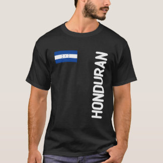 Honduranische Flagge und honduranische Wurzeln T-Shirt