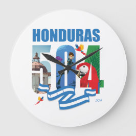 Honduras 504 Reloj de Pared Große Wanduhr