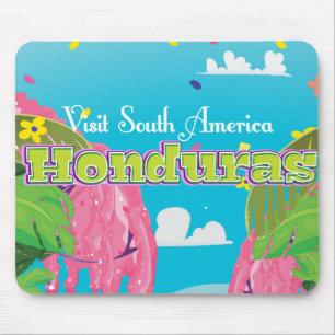 honduras Cartoon Travel Print. Mousepad