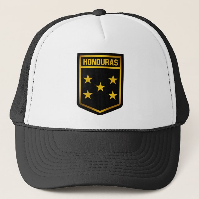 Honduras Emblem Truckerkappe (Vorderseite)