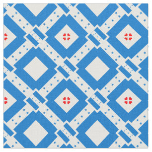 Honduras Flag & Honduras Trendy Fabric Mode Stoff