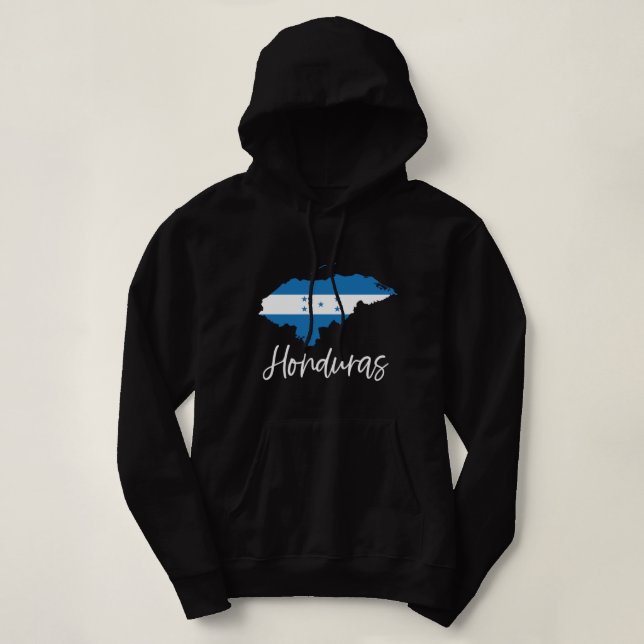 Honduras Flag Mittelamerika Copan Latina Camisa Hoodie (Design vorne)