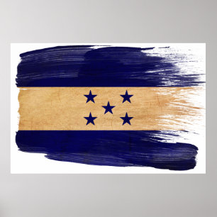 Honduras Flag Posters Poster