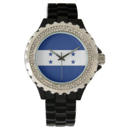 Honduras-Flagge Armbanduhr