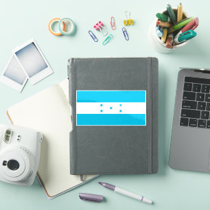Honduras-Flagge Aufkleber