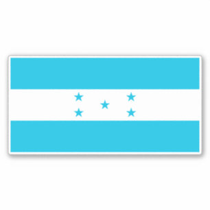 Honduras-Flagge Aufkleber