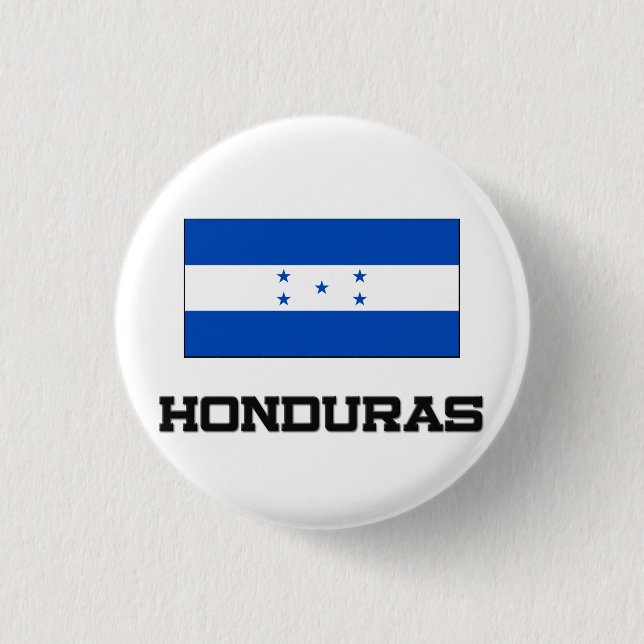 Honduras-Flagge Button (Vorderseite)