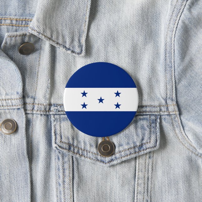 Honduras-Flagge Button (Beispiel)