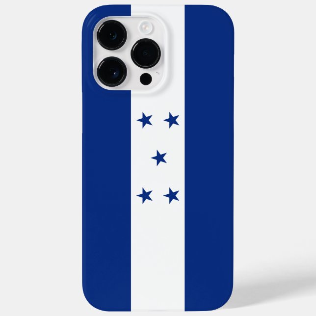 Honduras-Flagge Case-Mate iPhone 14 Pro Max Hülle (Rückseite)