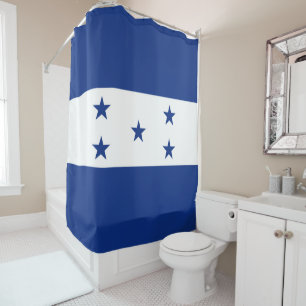 Honduras-Flagge Duschvorhang