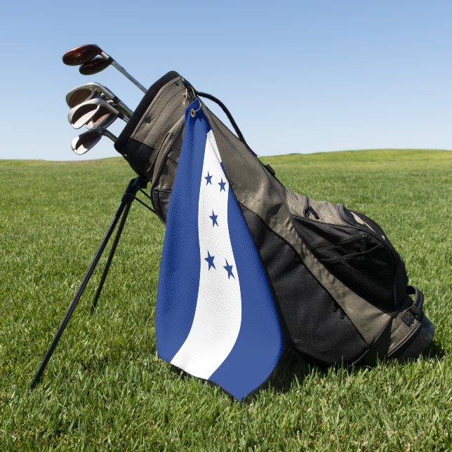 Honduras-Flagge Golfhandtuch (Gras)