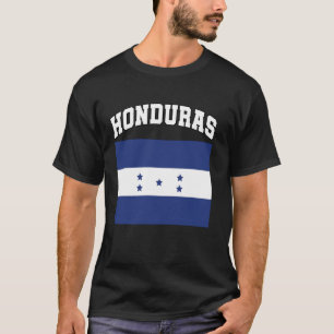 Honduras-Flagge honduranische Kultur Erbe honduran T-Shirt