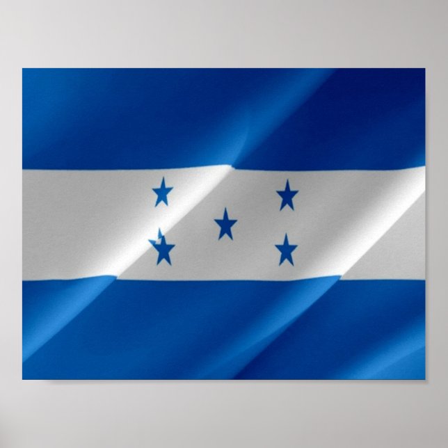 Honduras - Flagge Honduregna - Poster (Vorne)