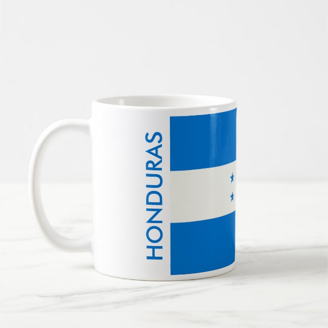 HONDURAS-FLAGGE KAFFEETASSE (Links)