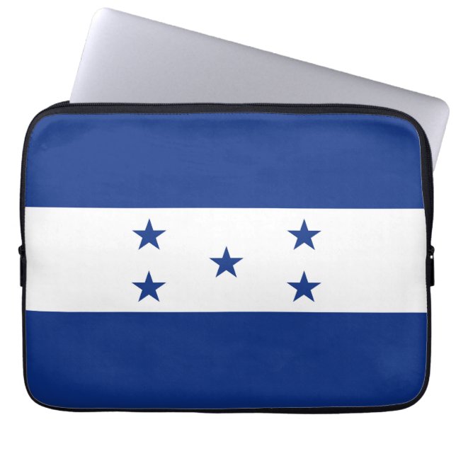 Honduras-Flagge Laptopschutzhülle (Vorderseite)