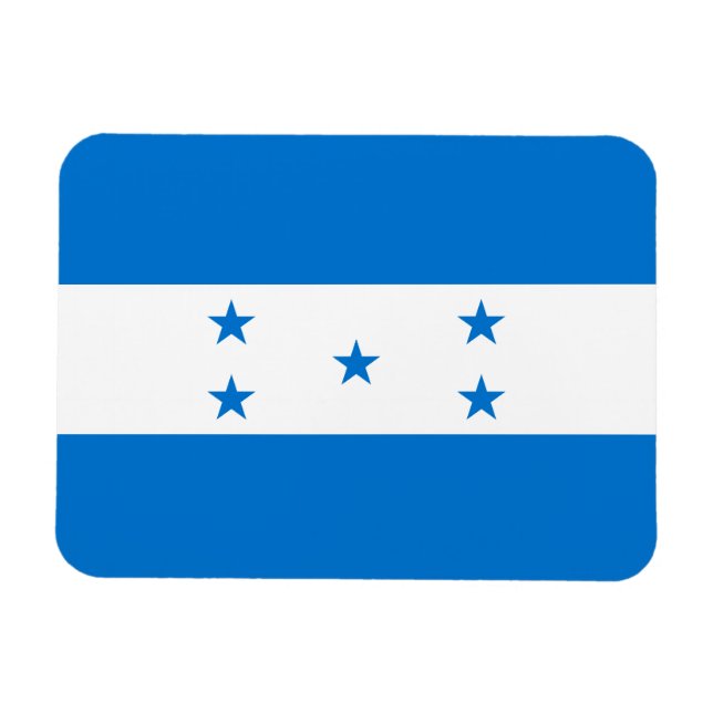Honduras-Flagge Magnet (Horizontal)