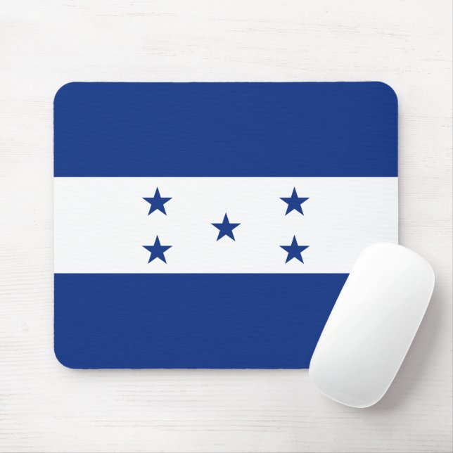 Honduras-Flagge Mousepad (Mit Mouse)
