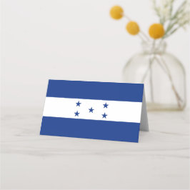 Honduras-Flagge Platzkarte