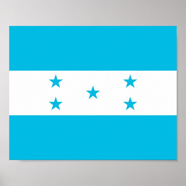 Honduras-Flagge Poster (Vorne)