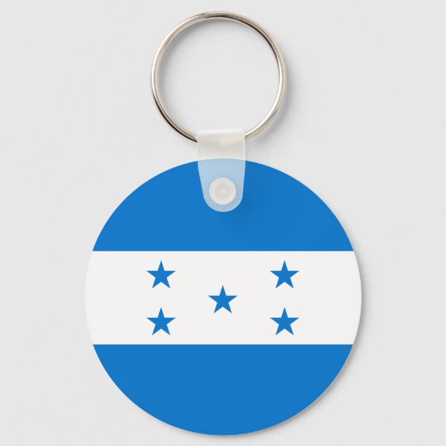 Honduras-Flagge Schlüsselanhänger (Vorderseite)