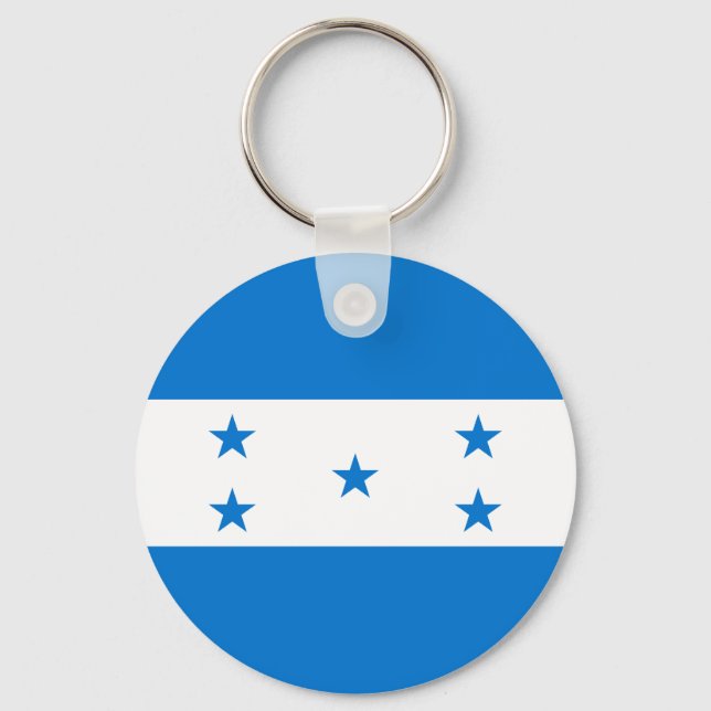 Honduras-Flagge Schlüsselanhänger (Vorderseite)