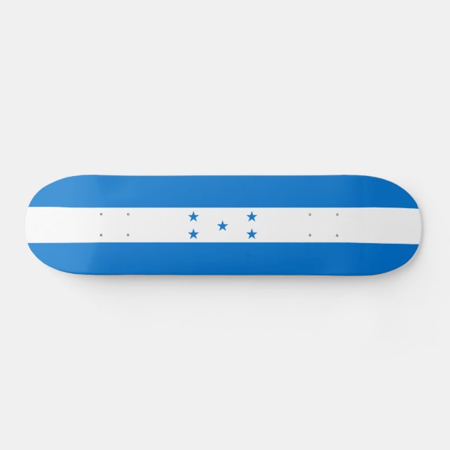Honduras-Flagge Skateboard (Horizontal)