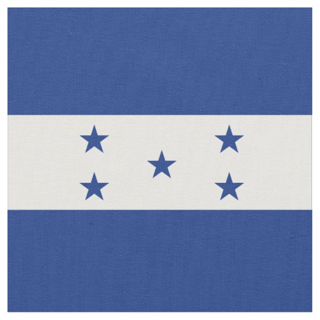 Honduras-Flagge Stoff (Nahaufnahme)