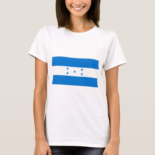 Honduras-Flagge T-Shirt (Vorderseite)