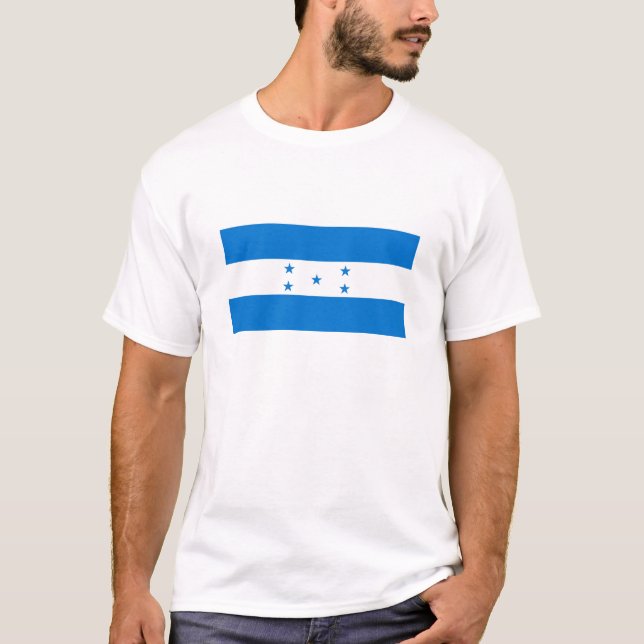 Honduras-Flagge T-Shirt (Vorderseite)