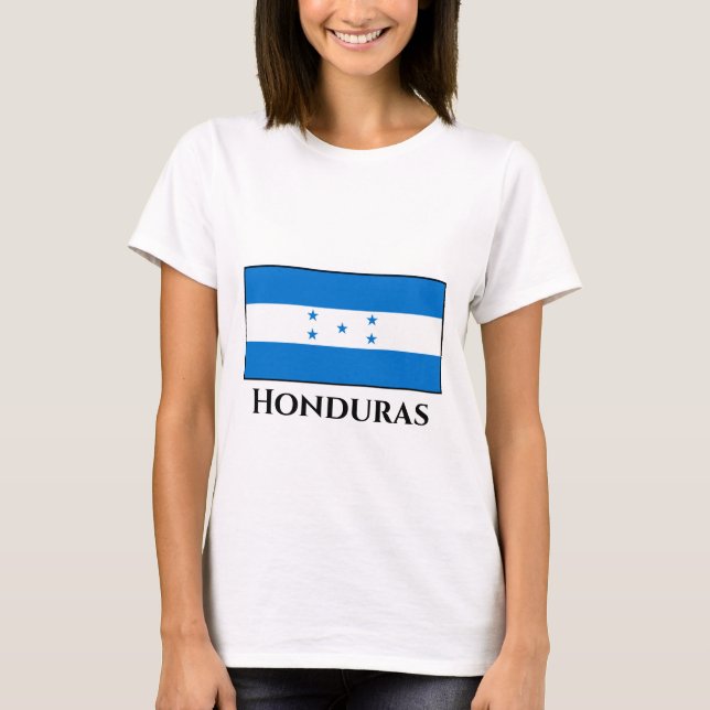Honduras-Flagge T-Shirt (Vorderseite)