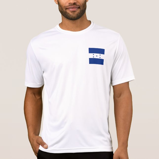 Honduras-Flagge T-Shirt (Vorderseite)