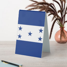 Honduras-Flagge Tischaufsteller