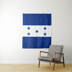 Honduras-Flagge Wandteppich