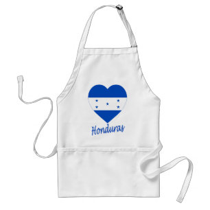 Honduras-Flaggen-Herz Schürze