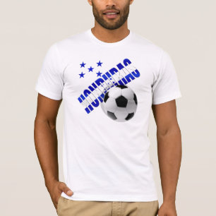 Honduras-Fußballstarfußbalball-Grafikentwurf T-Shirt