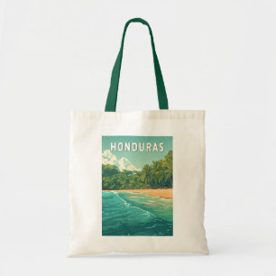Honduras Illustration Reise Kunst Vintage Tragetasche