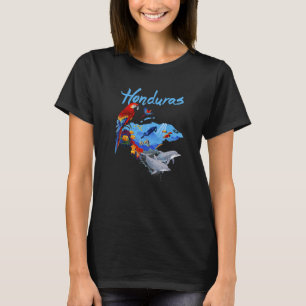 Honduras-Karte T-Shirt